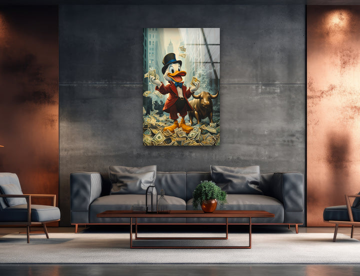 Lively cartoon art showcasing a delightful animated scene filled with motion and creative flair

