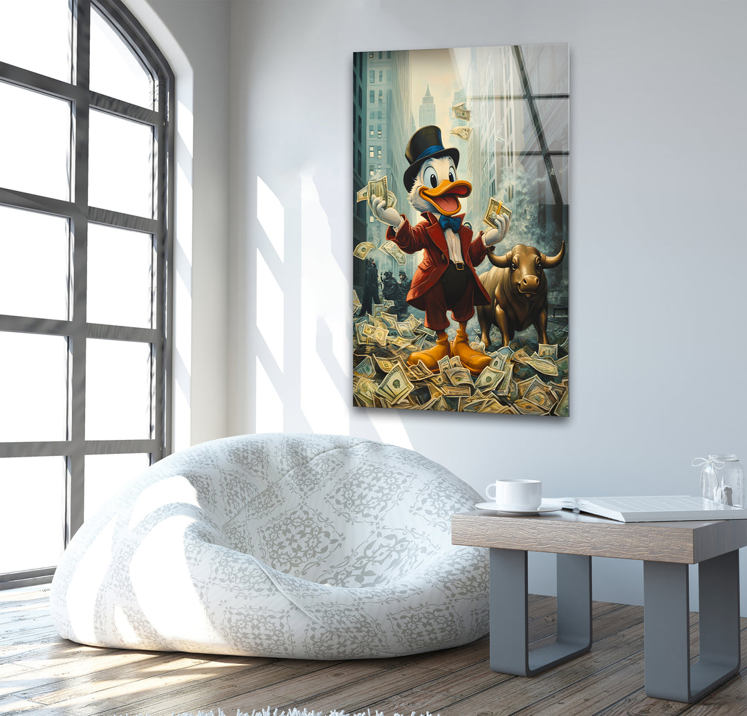 Whimsical cartoon art highlighting expressive characters and a vibrant animation-inspired design