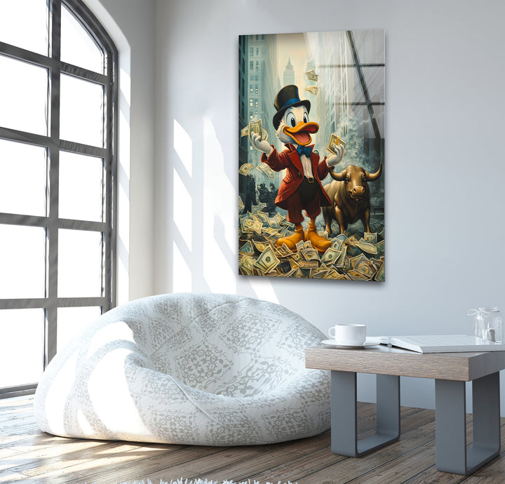 Whimsical cartoon art highlighting expressive characters and a vibrant animation-inspired design