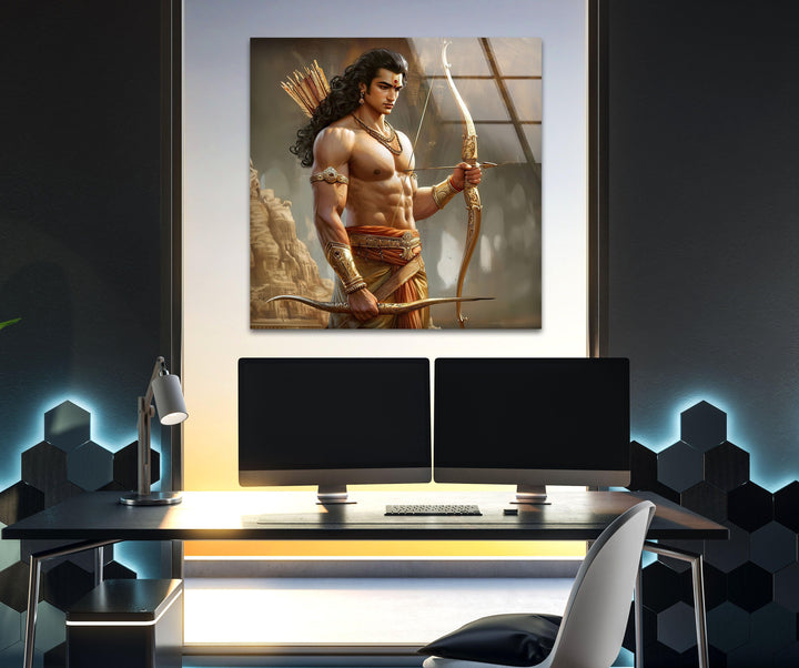 Kanta Sun God Glass Wall Art glass pictures for Wall, glass prints wall art
