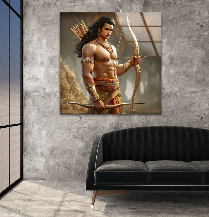 Kanta Sun God Glass Wall Art glass photo prints, glass picture prints
