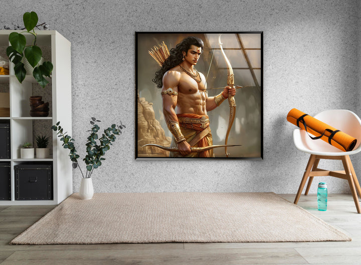 Kanta Sun God Glass Wall Art glass image printing, glass prints from photos
