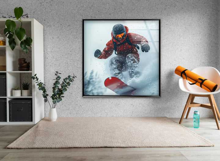 Sports print featuring striking compositions of athletes in motion for a powerful visual impact

