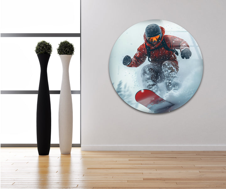 Sports artwork blending realism and creativity to highlight the movement and intensity of sports

