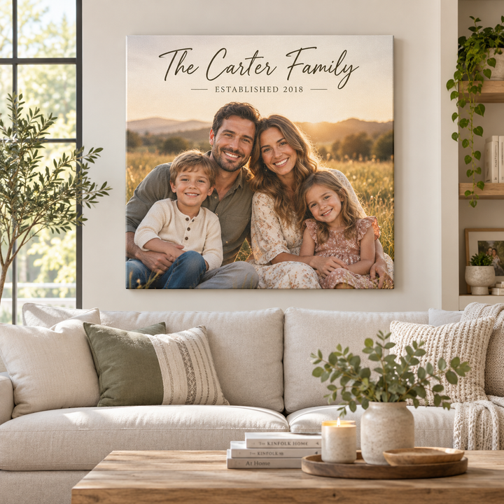 Horizontal Custom Canvas Wall Art