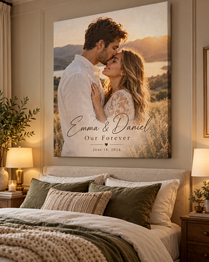 Vertical Custom Canvas Wall Art