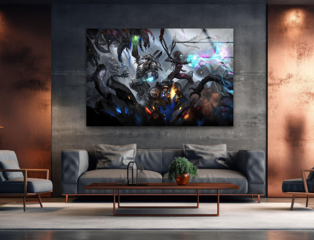Beautiful Glass Wall Art Decor Ideas