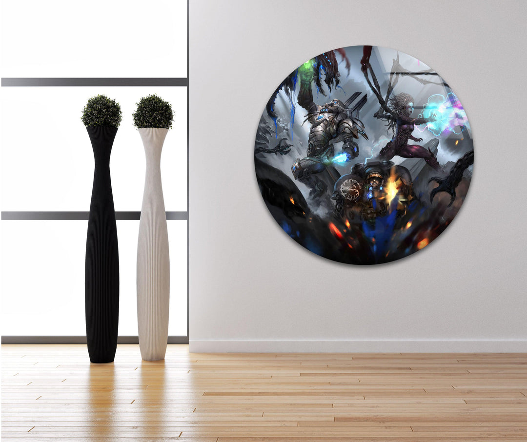 Glass Wall Art for Home Elegance