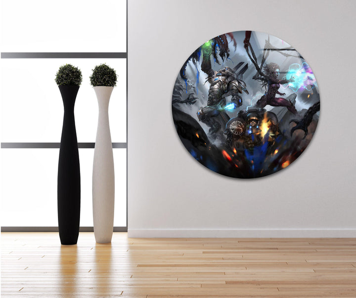 Glass Wall Art for Home Elegance