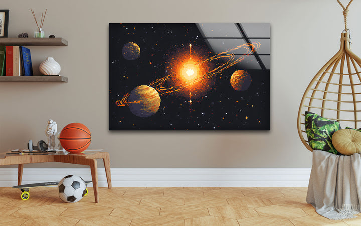 Space prints featuring breathtaking views of galaxies, planets, and cosmic wonders
