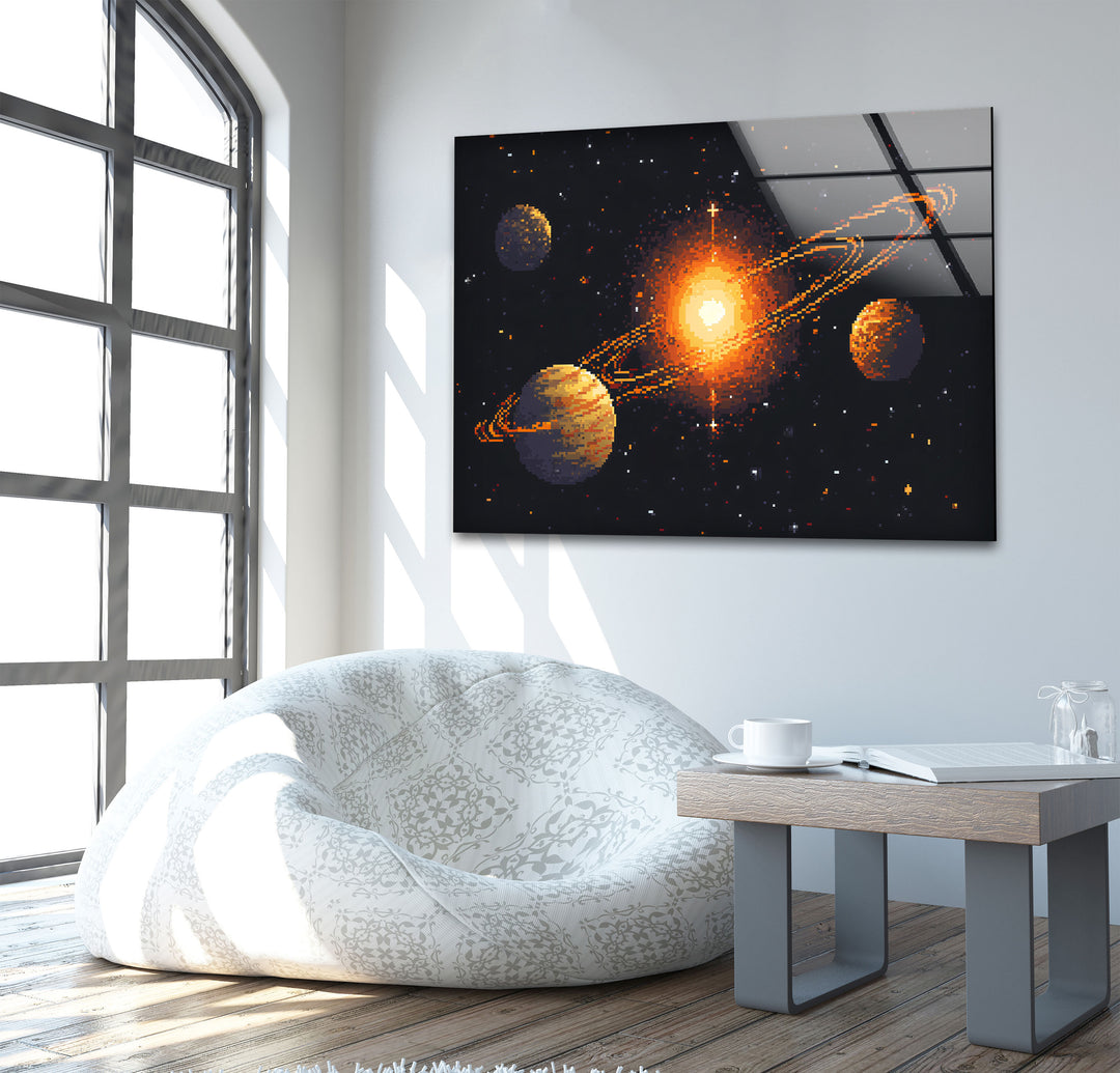 Space artwork featuring stunning depictions of nebulae, black holes, and distant star systems
