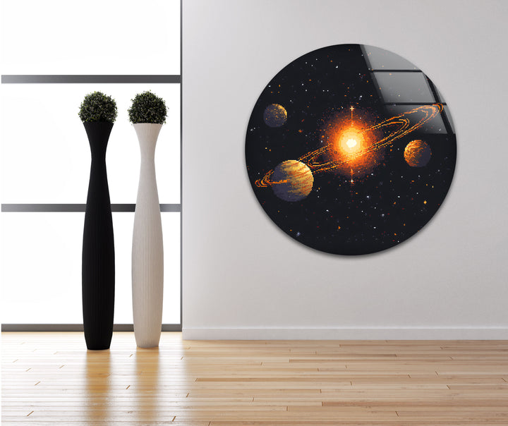 Space wall paints inspired by the mysteries of the universe, adding a cosmic touch to any space
