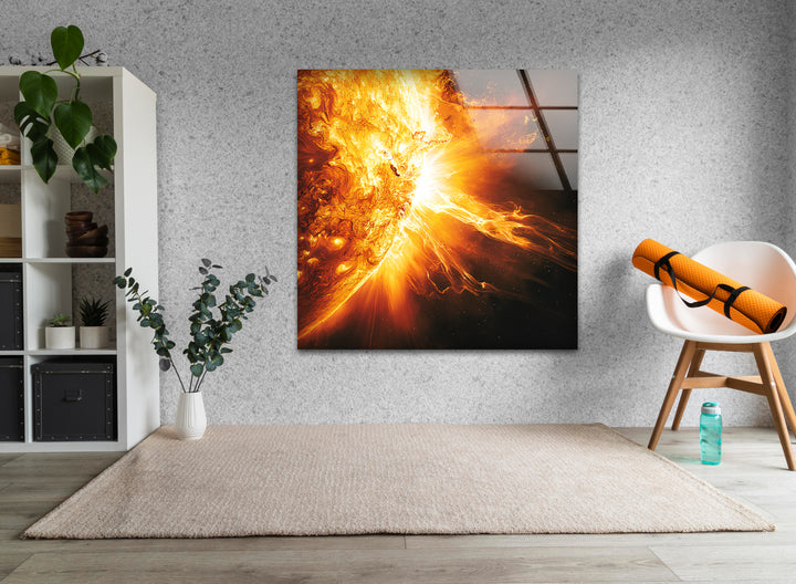 Space wall paints featuring abstract cosmic patterns that transform interiors into galactic masterpieces
