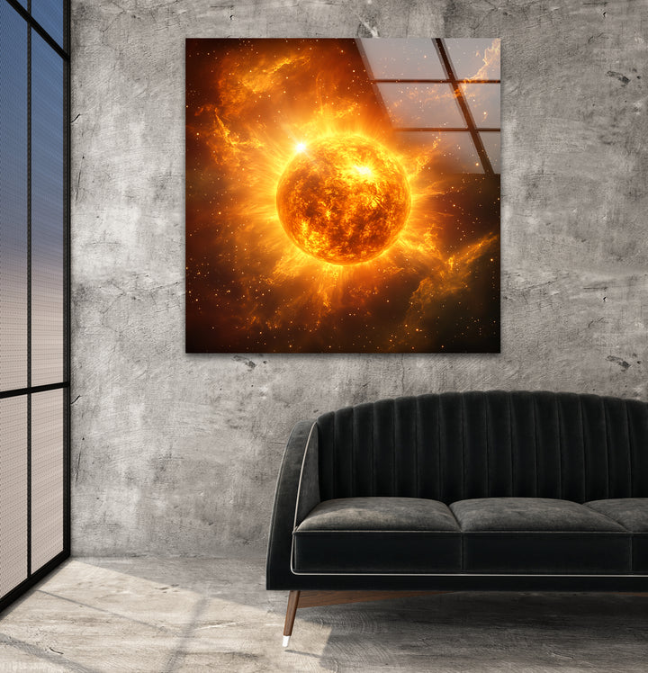 Space artwork highlighting otherworldly beauty with vivid colors and stellar compositions

