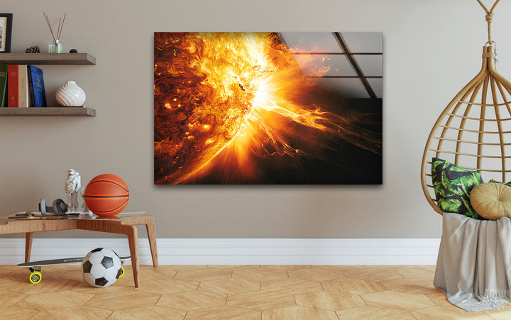 Space paintings blending artistic creativity with realistic astronomical elements for a unique look
