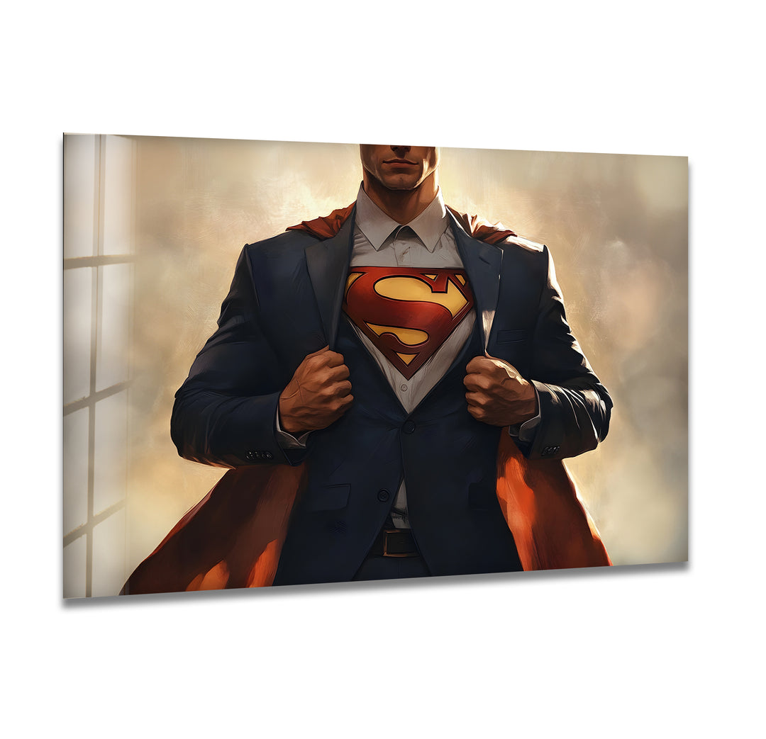 Superheroes art showcasing iconic characters brought to life with bold and vibrant designs
