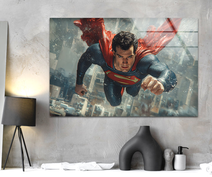 Striking superheroes art perfect for fans, blending iconic imagery with artistic flair