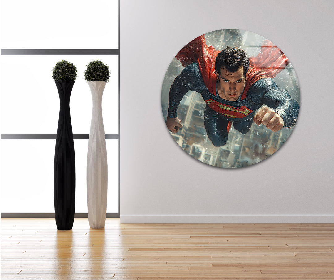 Superheroes wall art showcasing creative and detailed illustrations of heroic adventures