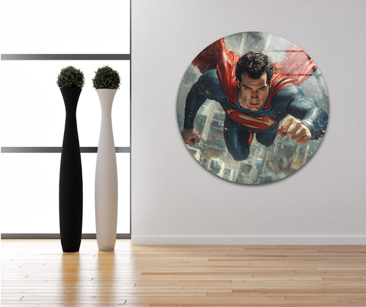 Superheroes wall art showcasing creative and detailed illustrations of heroic adventures