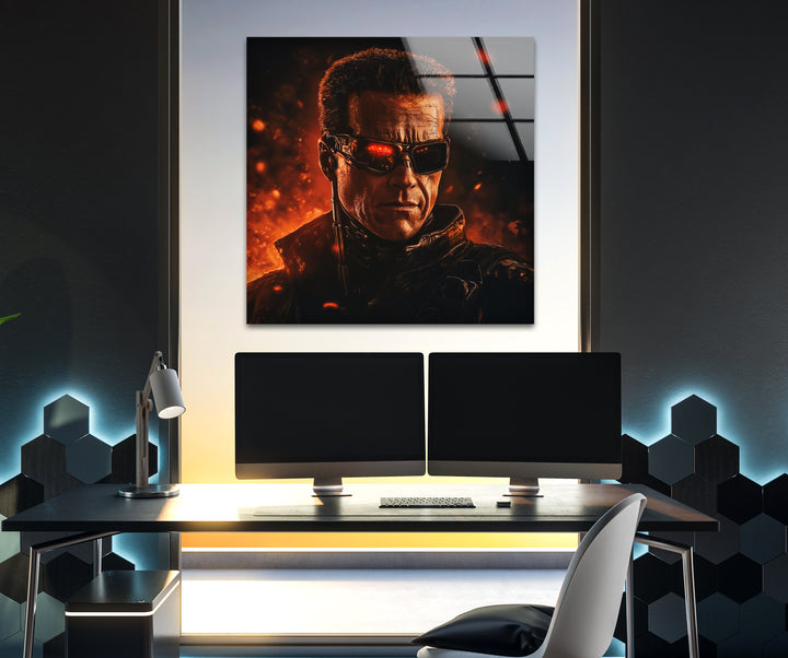 Famous movie posters transformed into detailed cinema artwork celebrating legendary films
