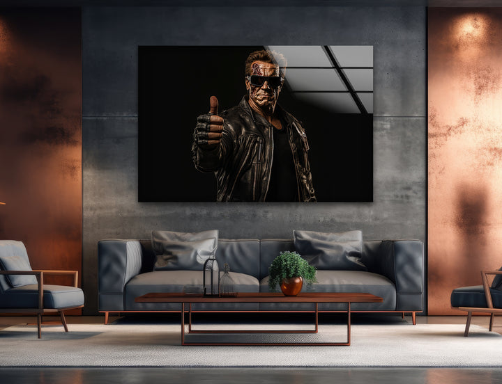 Cinema artwork showcasing a stunning collection of famous movie posters featuring timeless classics and iconic designs
