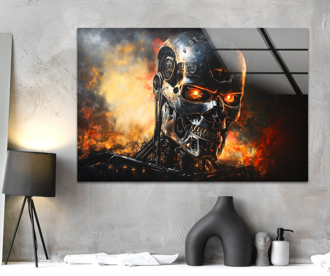 Cinema artwork showcasing a stunning collection of famous movie posters featuring timeless classics and iconic designs
