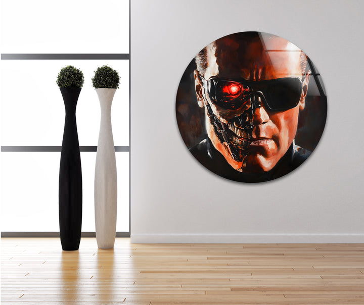Famous movie posters brought to life through detailed artwork capturing the essence of legendary films
