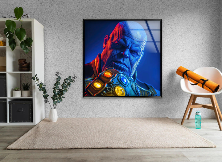 Thanos Infinity Gauntlet Glass Wall Art, art glass wall art, glass wall art pictures