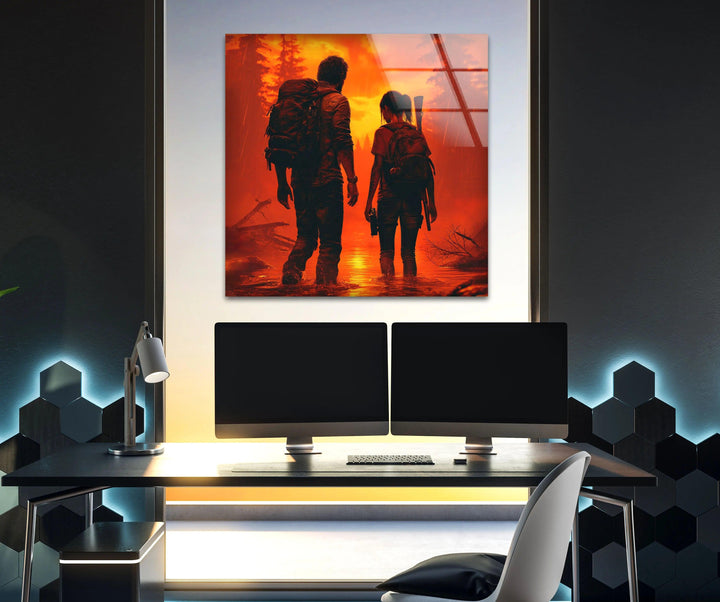 The Last of Us Glass Wall Art glass image printing, glass prints from photos
