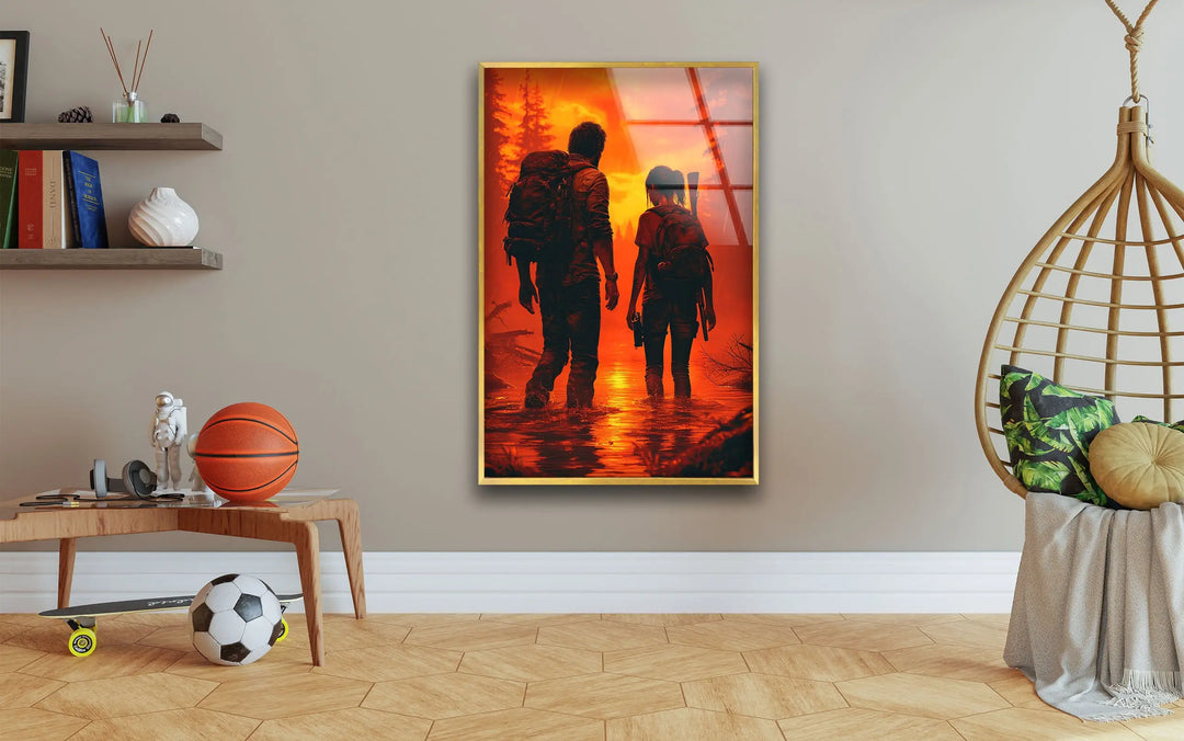 The Last of Us Glass Wall Art large glass photo prints, glass wall photos
