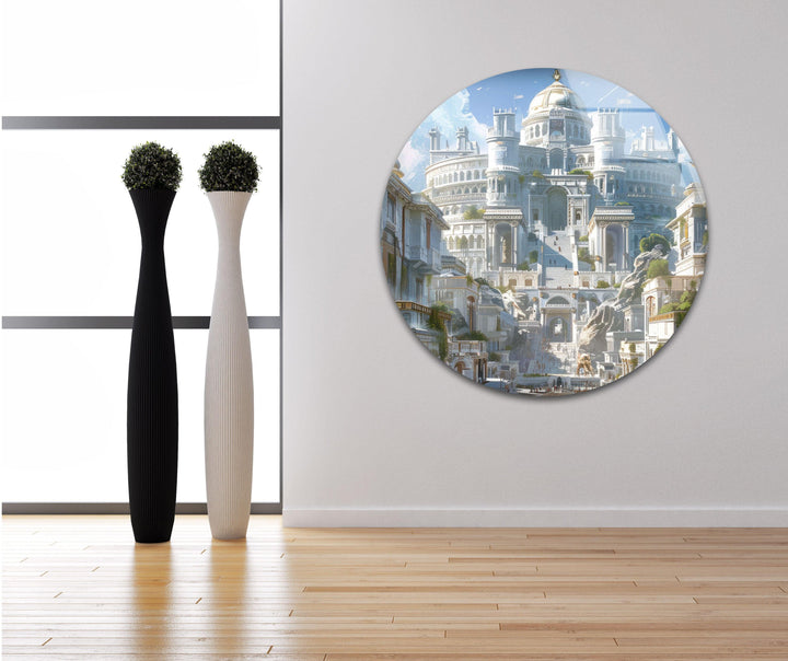 The White City of the Empir Glass Wall Art, glass photo prints, glass picture prints