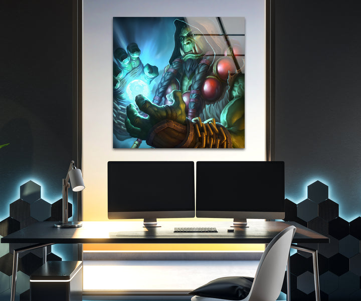 Video game art showcasing immersive worlds and characters perfect for gaming decor enthusiasts
