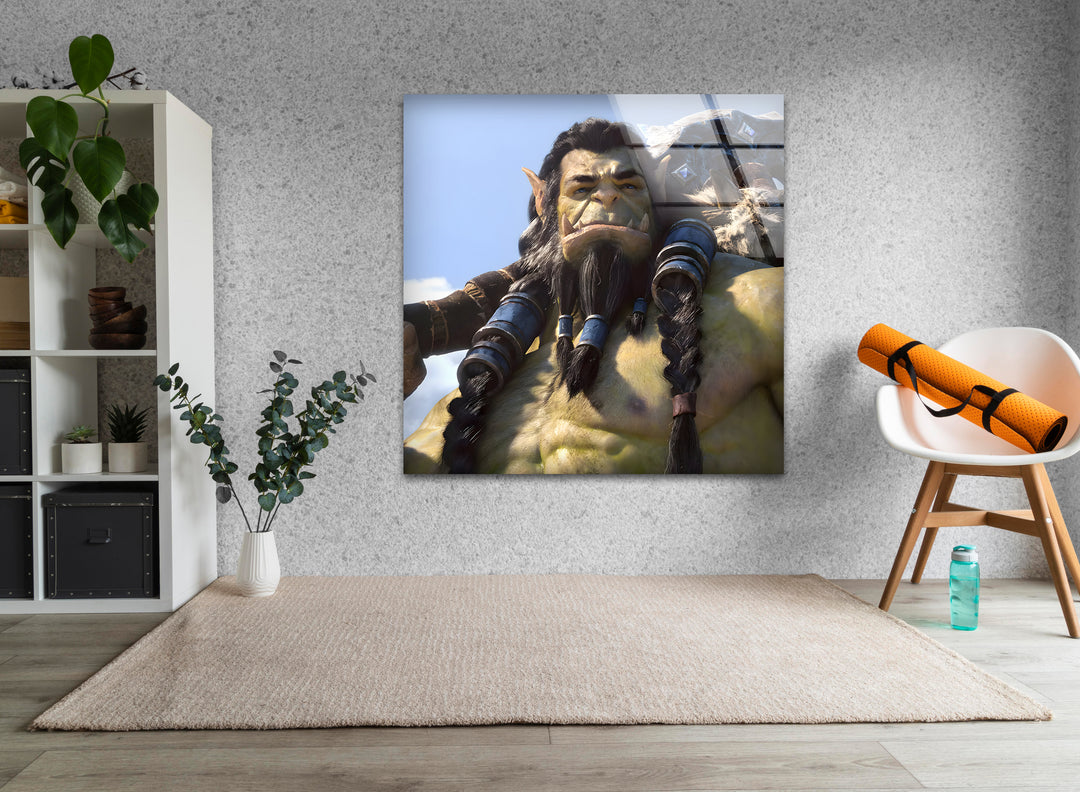 Gaming art inspired by legendary video games, perfect for creating a bold gamer wall decor
