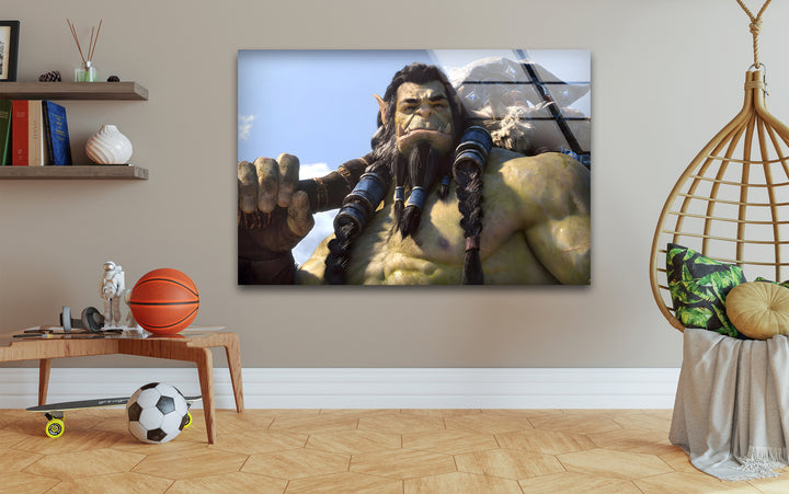 Gaming decor designed for fans of video games, blending creativity with immersive visuals
