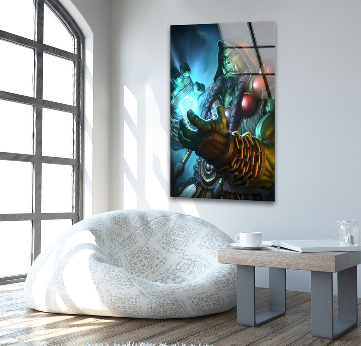 Gaming decor designed for fans of video games, blending creativity with immersive visuals
