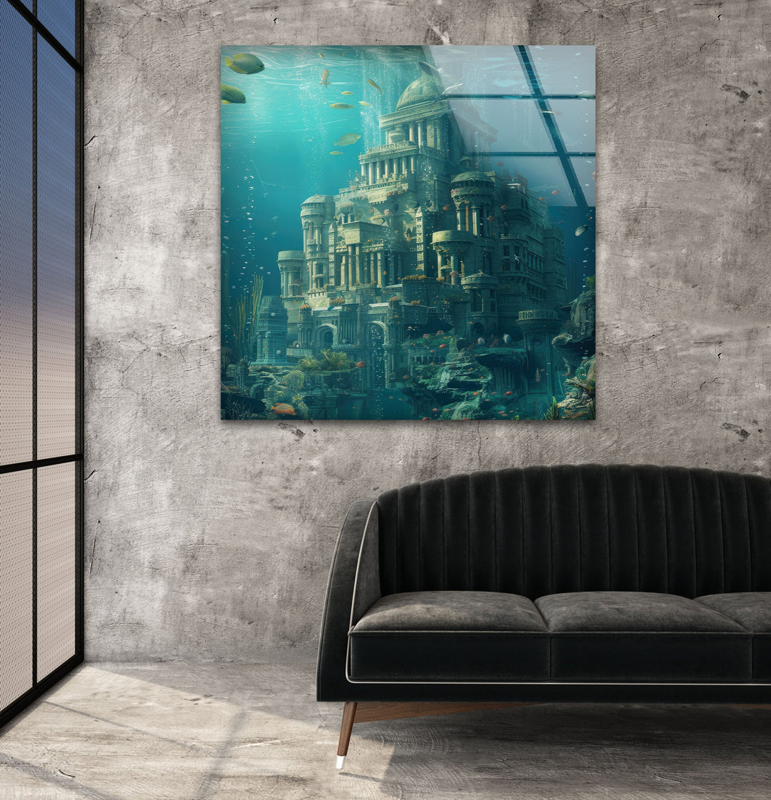 Underwater Atlantis Cool Art Prints & Glass Photo