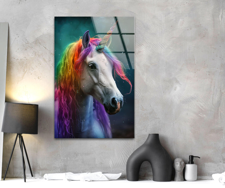 Unicorn Glass Art & Cool Wall Decor