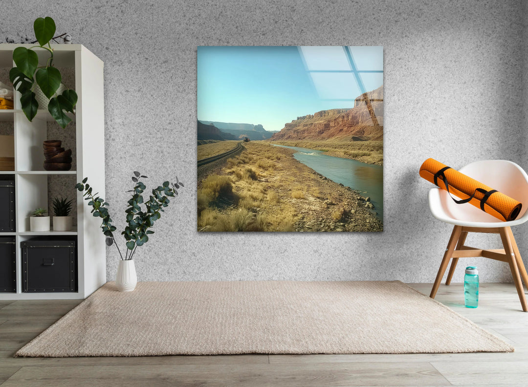 Beauty Utah Mountains Glass Wall Art glass photo prints, glass picture prints
