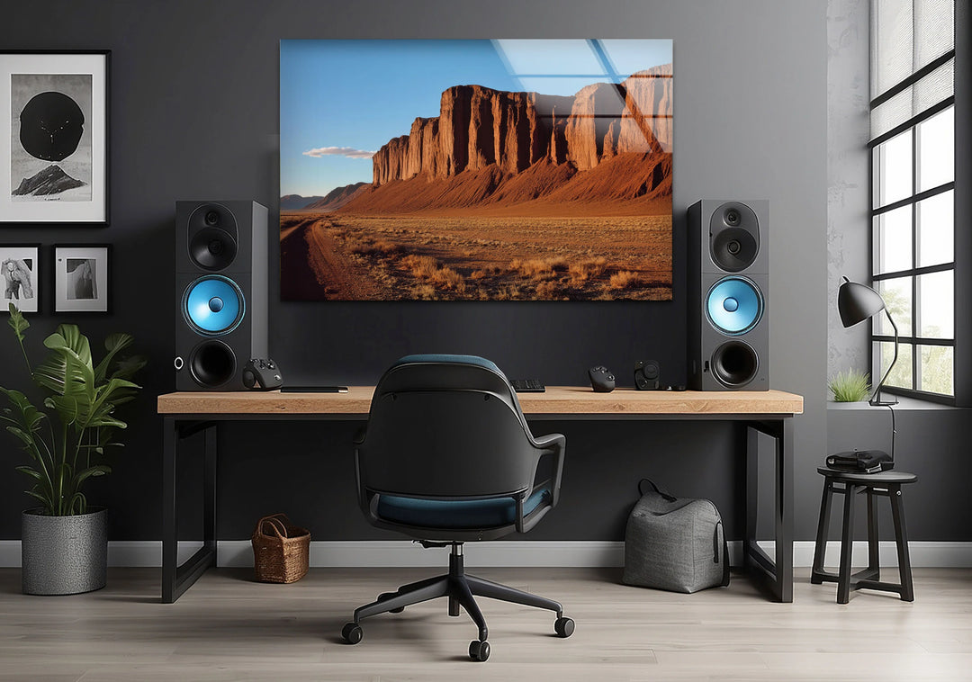 Utah Mountains Glass Wall Art glass photo prints, glass picture prints
