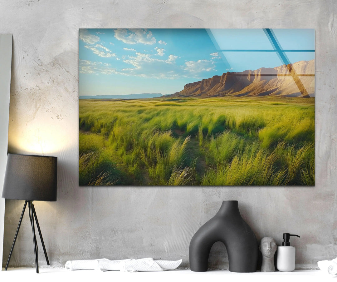 Utah Mountain Glass Wall Art glass pictures for Wall, glass prints wall art
