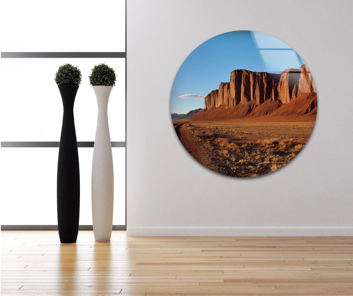 Utah Mountains Glass Wall Art large glass photo prints, glass wall photos
