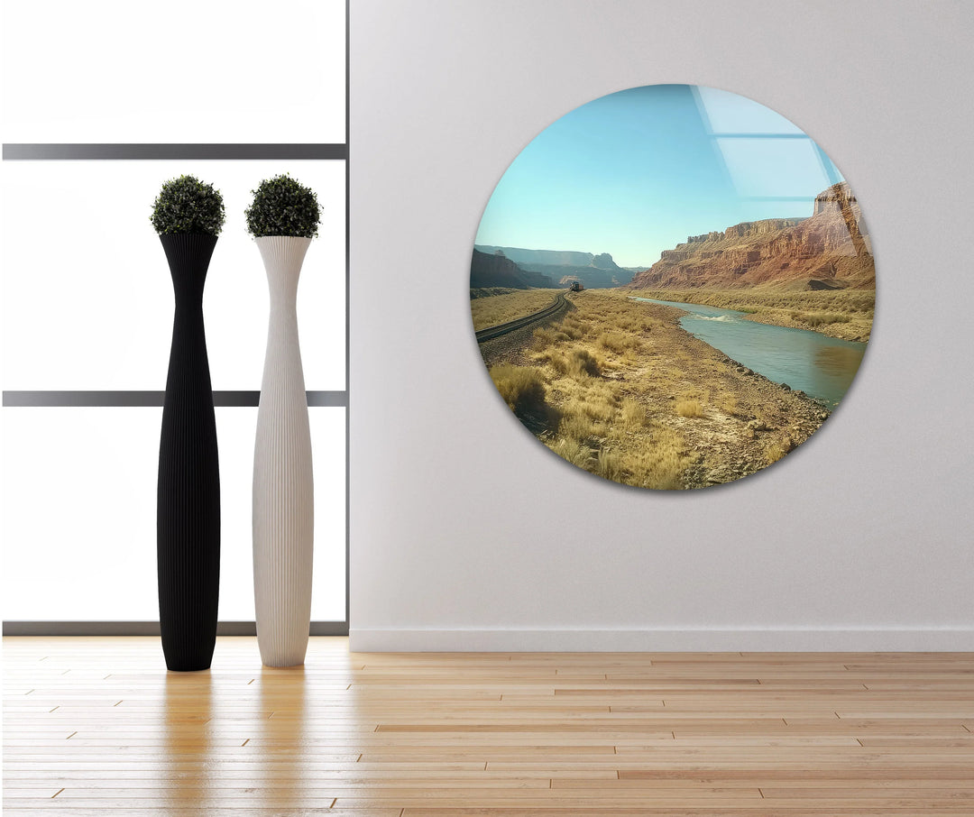 Beauty Utah Mountains Glass Wall Art picture on glass wall art, photos printed on glass
