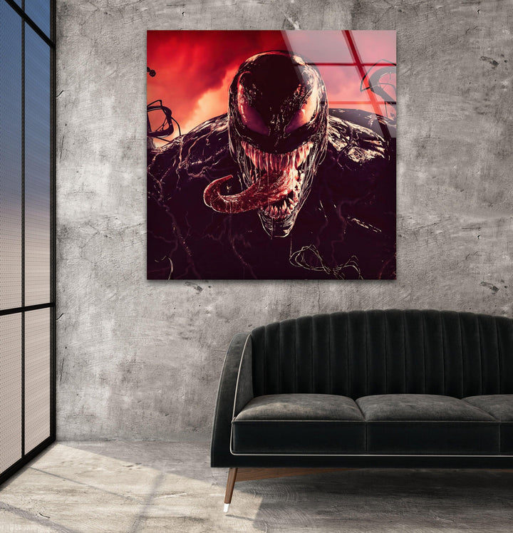 Marvel Venom – Wanddekoration aus Glas