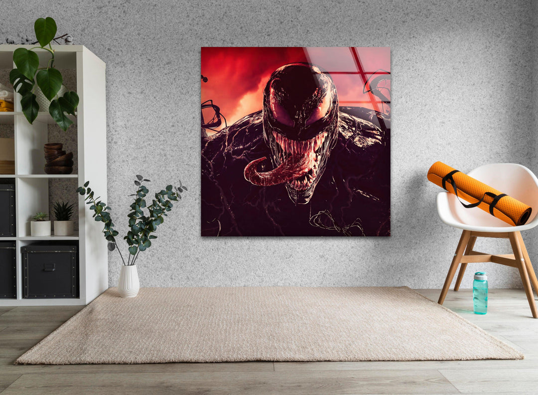 Marvel Venom – Wanddekoration aus Glas
