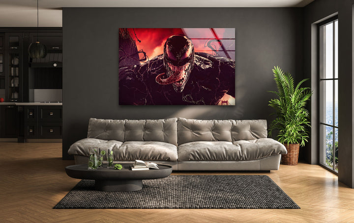 Marvel Venom – Wanddekoration aus Glas