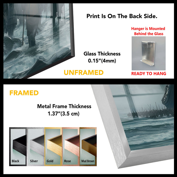 Warriors Tempered Glass Wall Art - MyPhotoStation