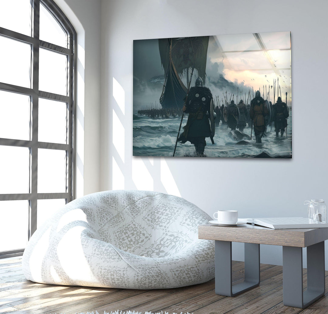Tempered Glass Wall Art for Living
