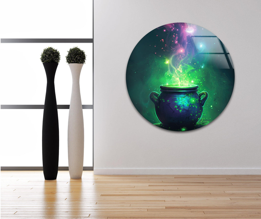 Witch's Cauldron Cool Art Prints & Glass Wall Pictures