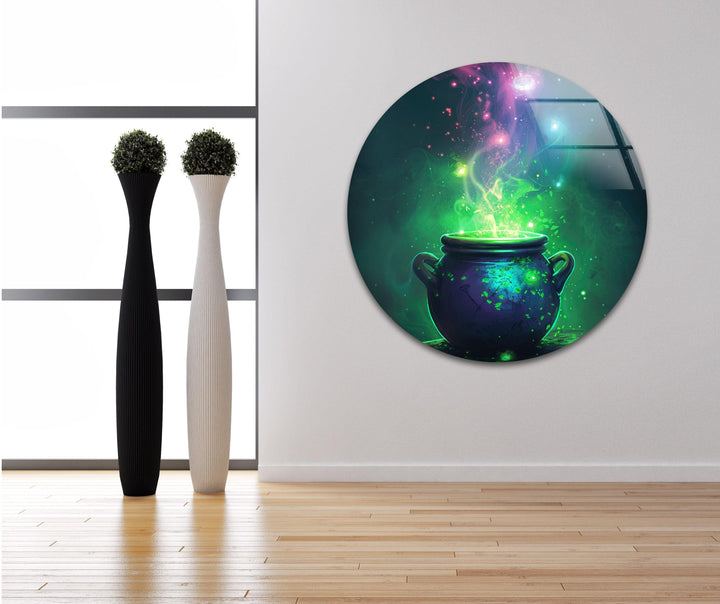 Witch's Cauldron Cool Art Prints & Glass Wall Pictures