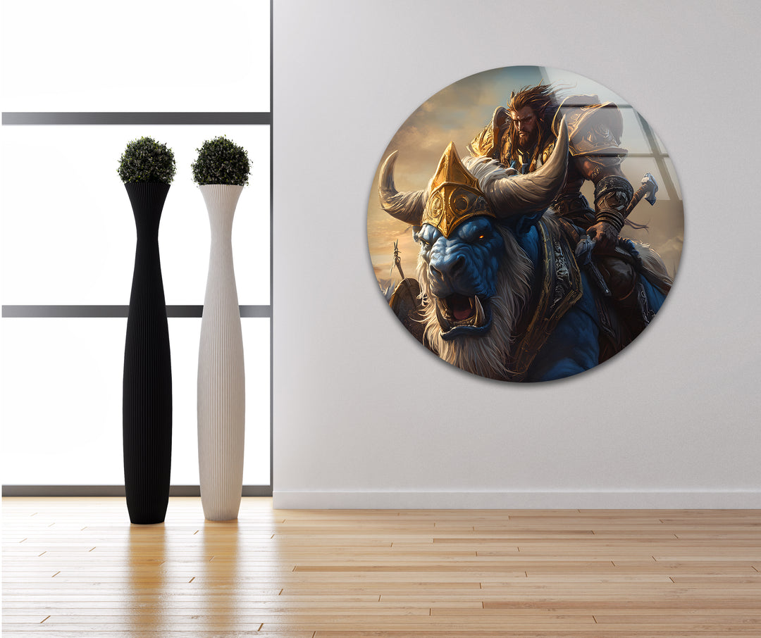 Bold and imaginative video game art perfect for creating a personalized and exciting gaming decor theme
